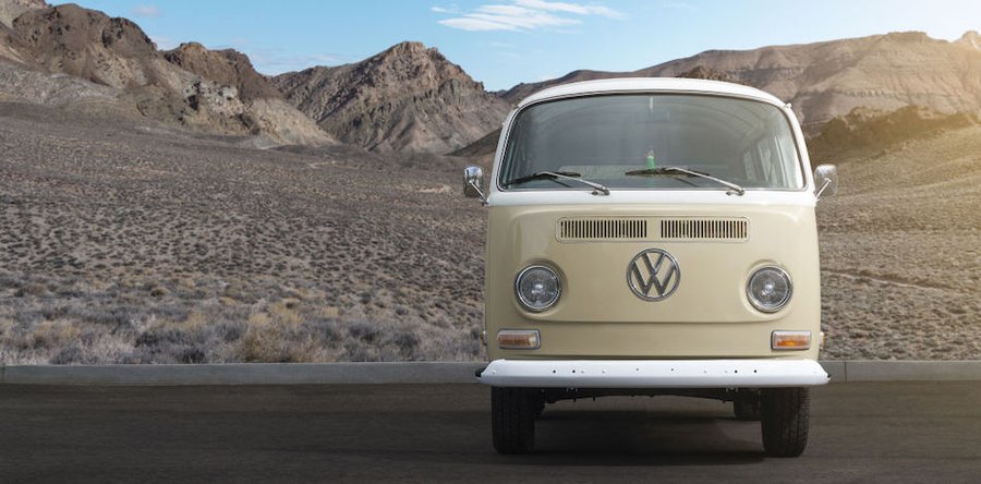 This gorgeous 1972 Volkswagen Bus hides an electrified surprise