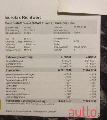 2013' Ford B-MAX photo #1