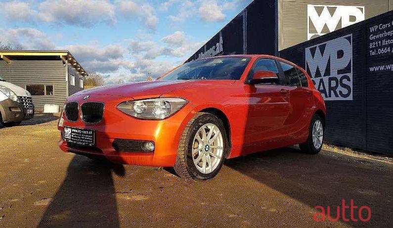 2012' BMW 1Er-Reihe photo #2
