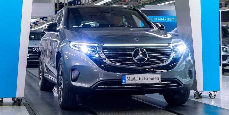 Mercedes Cuts EQC EV Production Plans In Half Due To Battery Shortage
