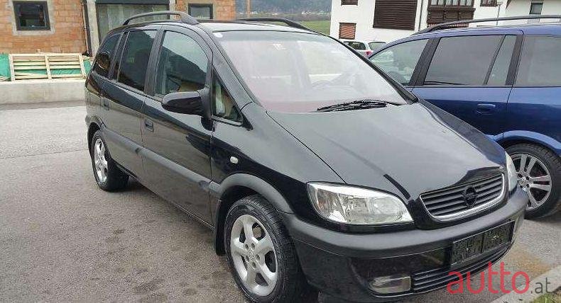 2002' Opel Zafira photo #1