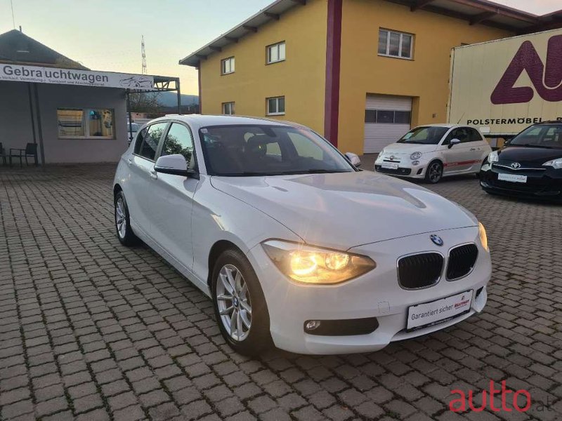 2014' BMW 1Er-Reihe photo #1