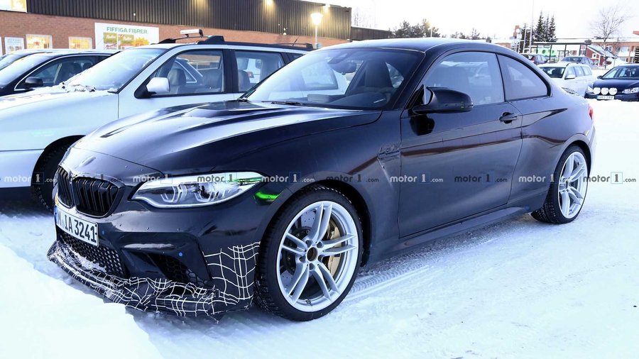 BMW M2 CS Spied Up Close Revealing Its Details