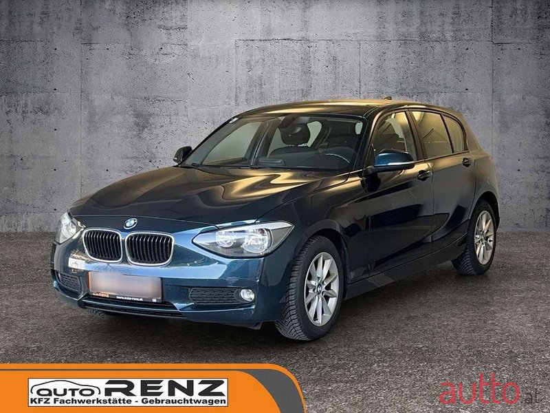 2013' BMW 1Er-Reihe photo #1