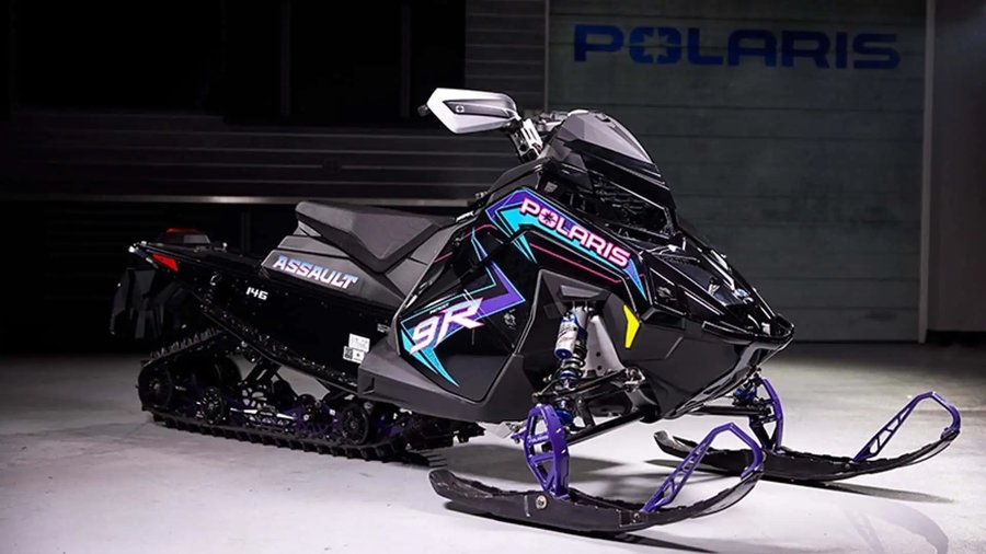 Polaris Drops 1st Limited Edition Snowmobile, Has Sick 1990s Graphics