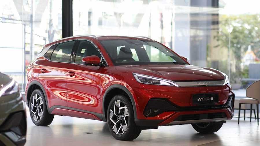 BYD Atto 3 Electric SUV Outsold Tesla Model Y In Sweden Last Month