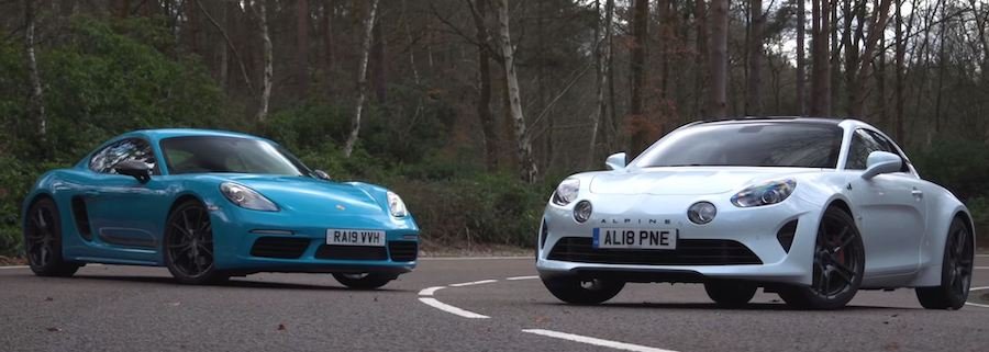 How Does the New Alpine A110S Compare to the Porsche 718 Cayman T?