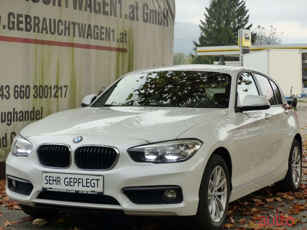 2015' BMW 1Er-Reihe photo #1
