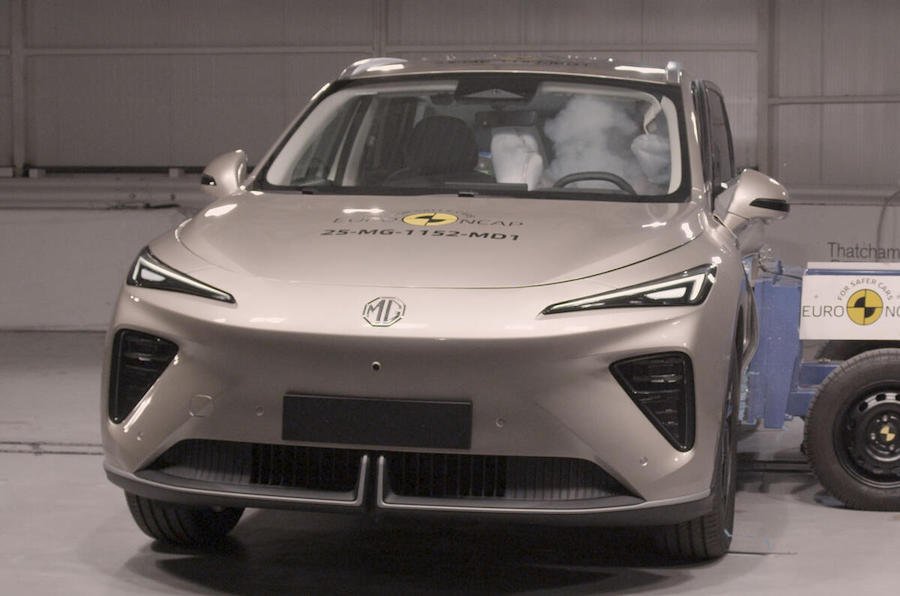 New MG S6 EV revealed in Euro NCAP crash test
