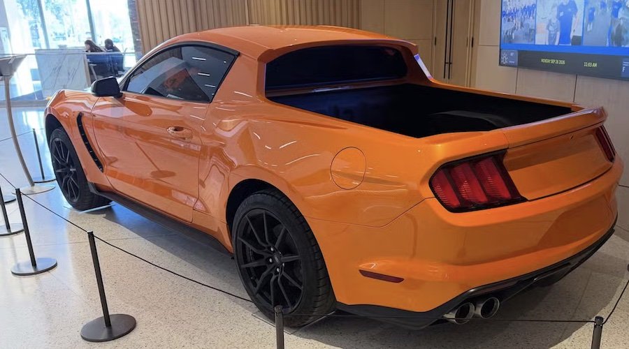 Ford Secretly Built A Mustang Pickup Nobody Knew About