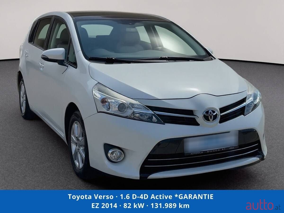 2014' Toyota Verso photo #3