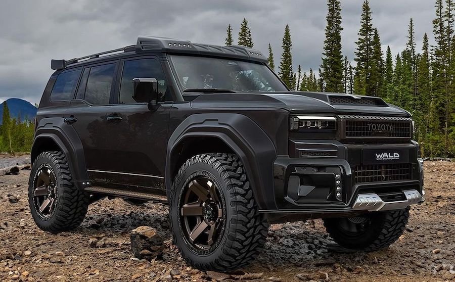 Neuer Toyota Land Cruiser (J25): Böser Breitbau von Wald Inter.