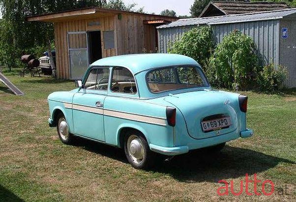 1963' Trabant 600 photo #2