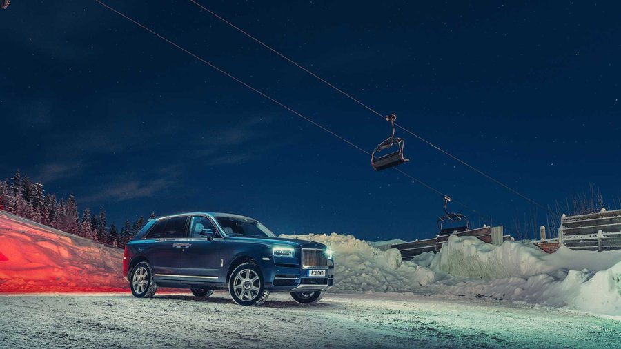 Rolls-Royce Cullinan Becomes Ski Resort's Poshest Taxi