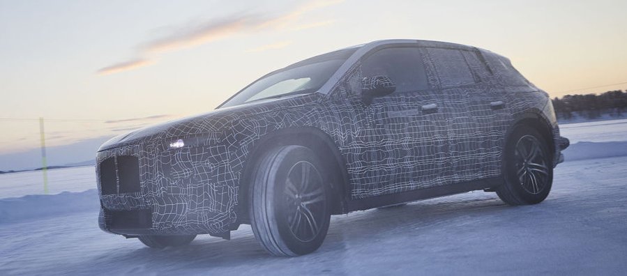 BMW iNEXT in production spec makes an undercover appearance in Sweden