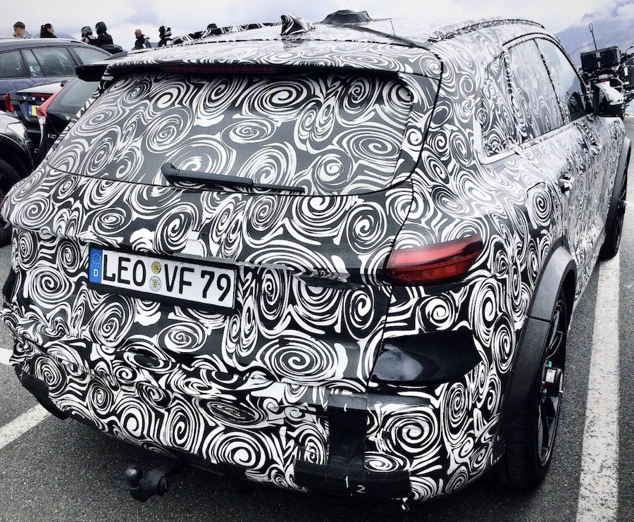 This Camouflaged Prototype Could Be Hiding Porsche's Next Gas-Powered SUV