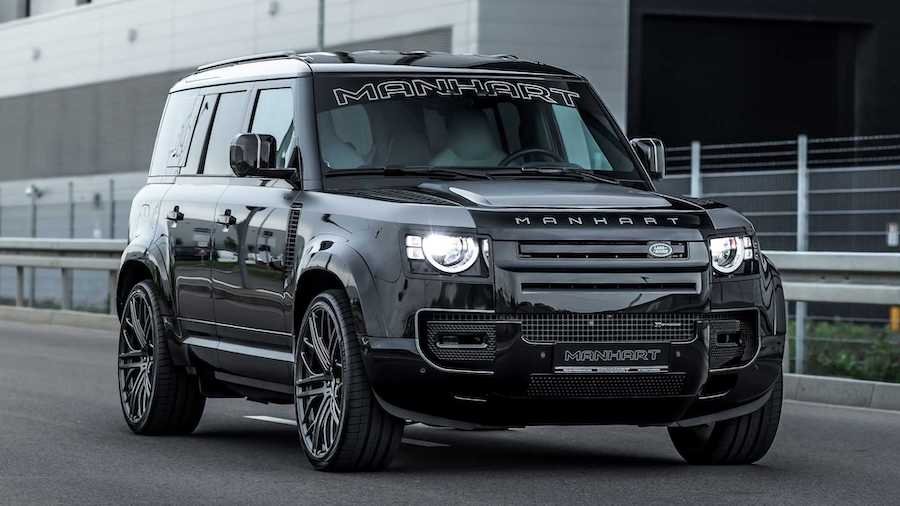 Manhart Land Rover Defender Is A Stealthy 500-HP SUV