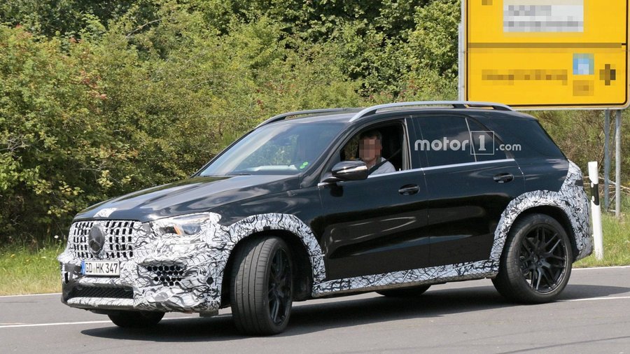 Mercedes-AMG GLE 63 Spied Again At The Nurburgring