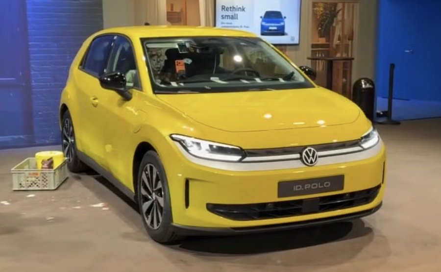 VW ID. Polo Launch Featured a Man Covered in Tiramisu