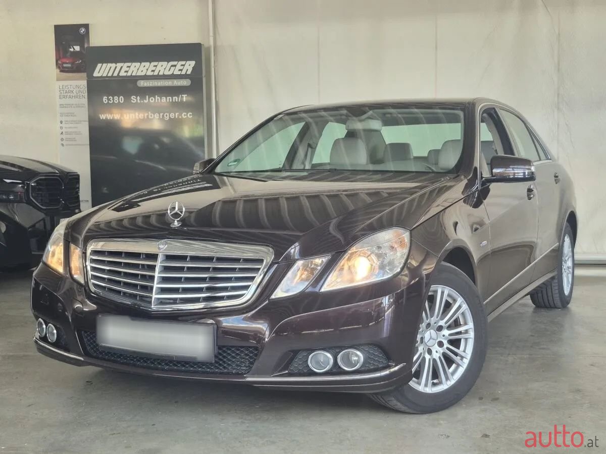 2009' Mercedes-Benz E-Klasse photo #1