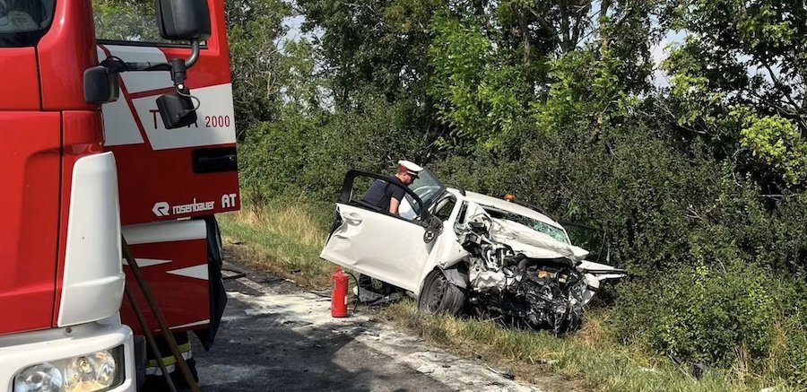 Pkw gegen Lkw – zwei Tote bei Frontalzusammenstoß