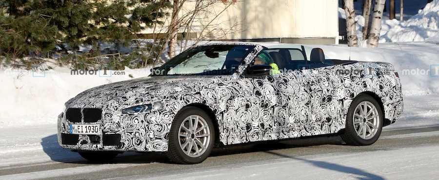 2021 BMW 4 Series Convertible Caught With The Top Down