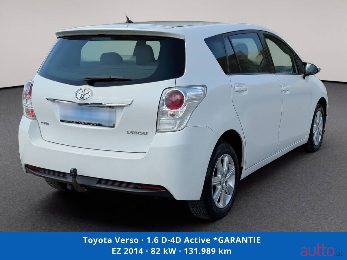 2014' Toyota Verso photo #4