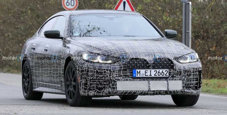 2022 BMW 4 Series Gran Coupe Spied Looking Production-Ready, i4 Teased