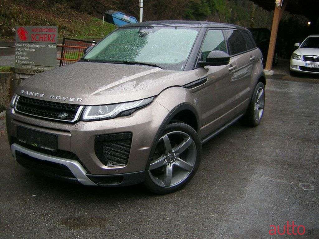 2016' Land Rover Range Rover Evoque photo #3