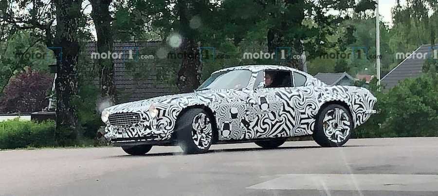 Mystery Volvo P1800 Prototype Spied: One-Off EV In The Works?