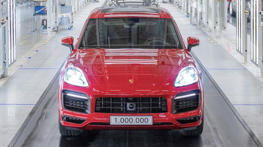 Porsche Builds One-Millionth Cayenne, The SUV That Saved It From A Crisis