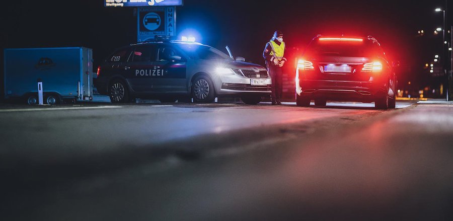 Illegales Autorennen von Wiener Polizei gestoppt
