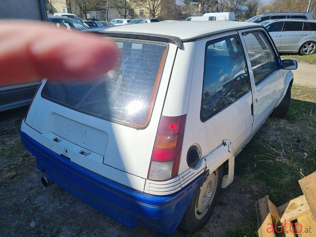 1987' Renault R Super 5 GT photo #5