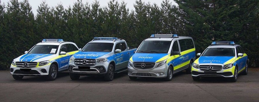 Mercedes Suits Up For Police Duty, X-Class Truck Now In The Fleet