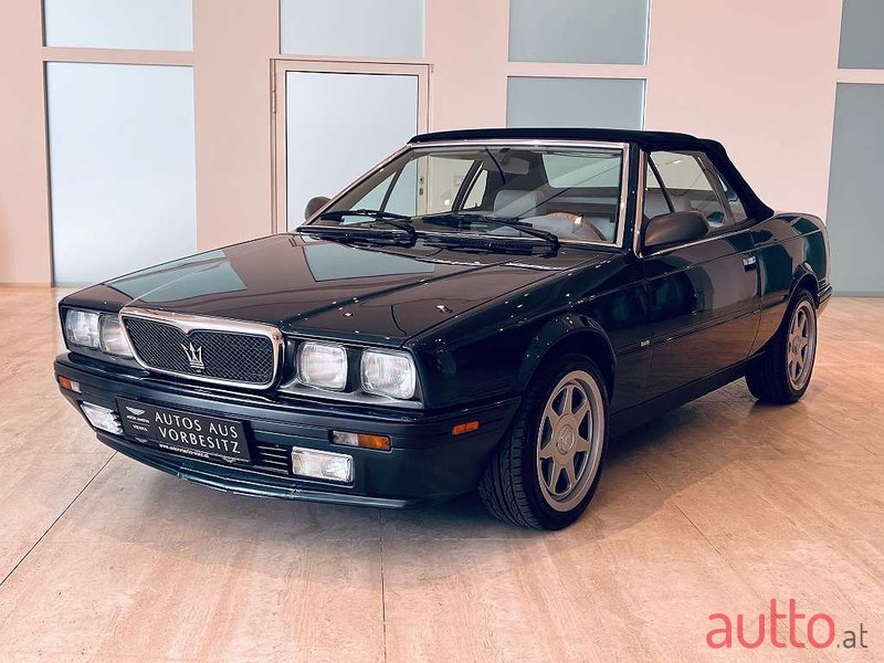 1991' Maserati BiTurbo Spider. photo #1