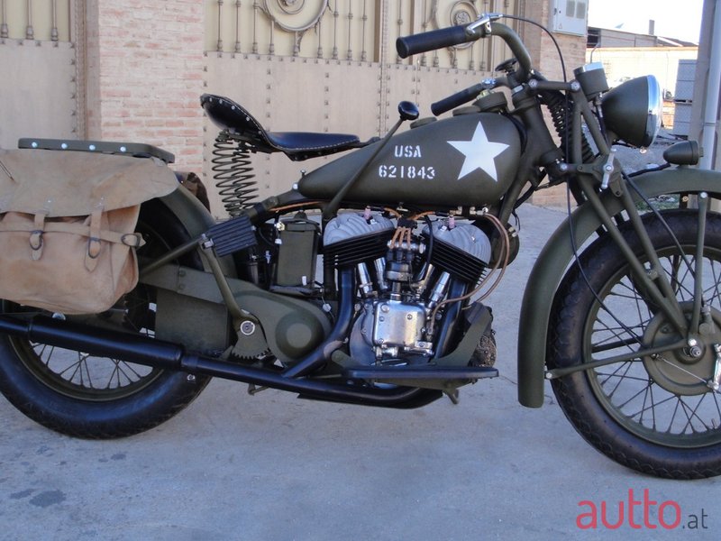 1970' Indian Scout 741 military photo #3