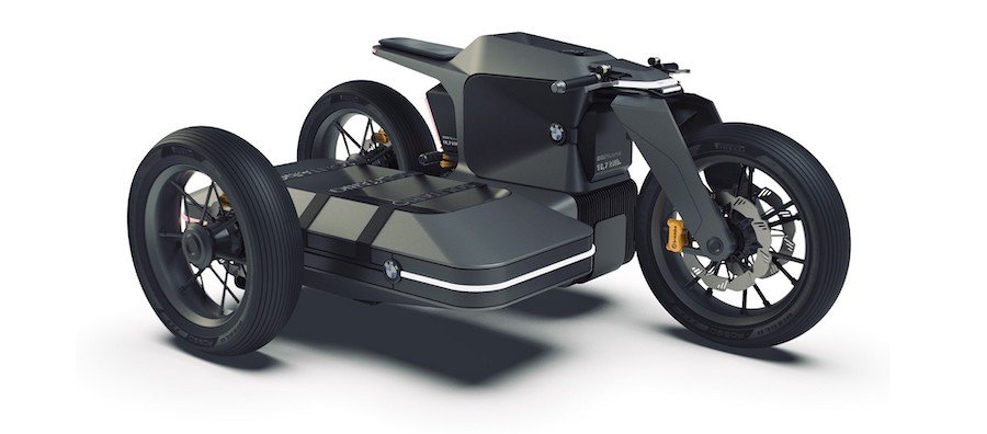 BMW Motorrad X Concept Has Removable Sidecar for Extended Range