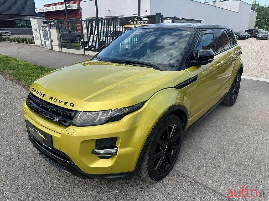 2013' Land Rover Range Rover Evoque photo #3