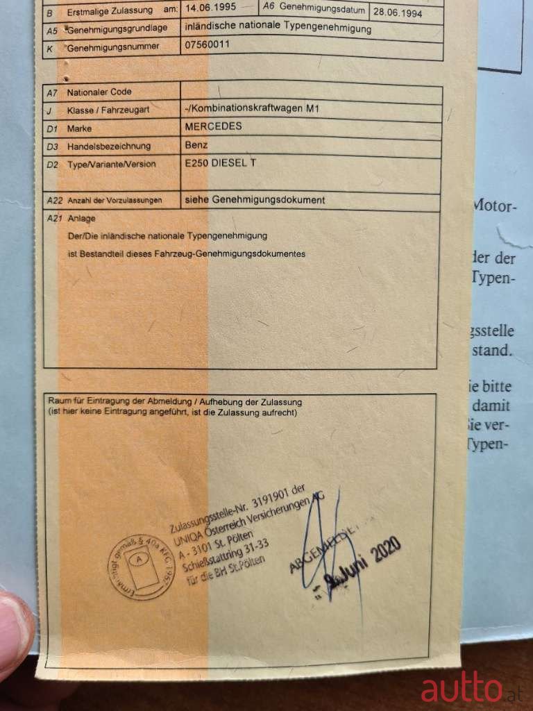 1995' Mercedes-Benz E-Klasse photo #4