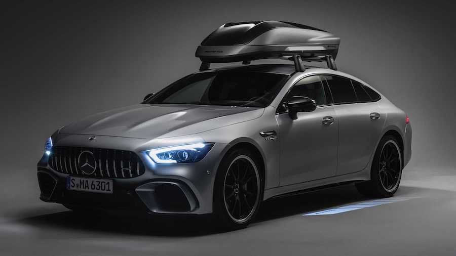 Mercedes-AMG Offers Roof Top Carrier Complete With Fins And Diffusers