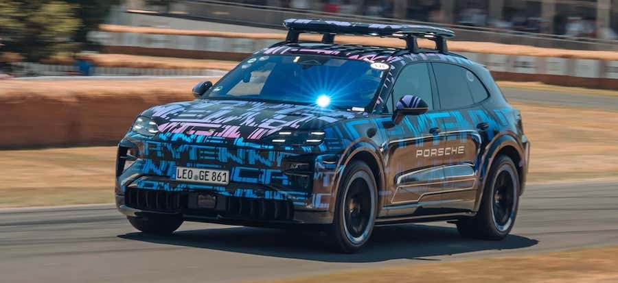 The Electric Porsche Cayenne Will Have Fake V-8 Noises