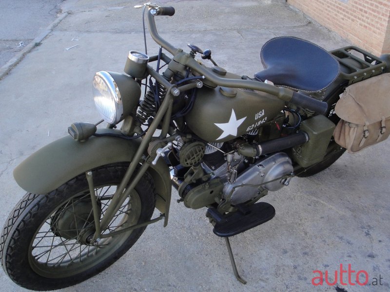 1970' Indian Scout 741 military photo #1