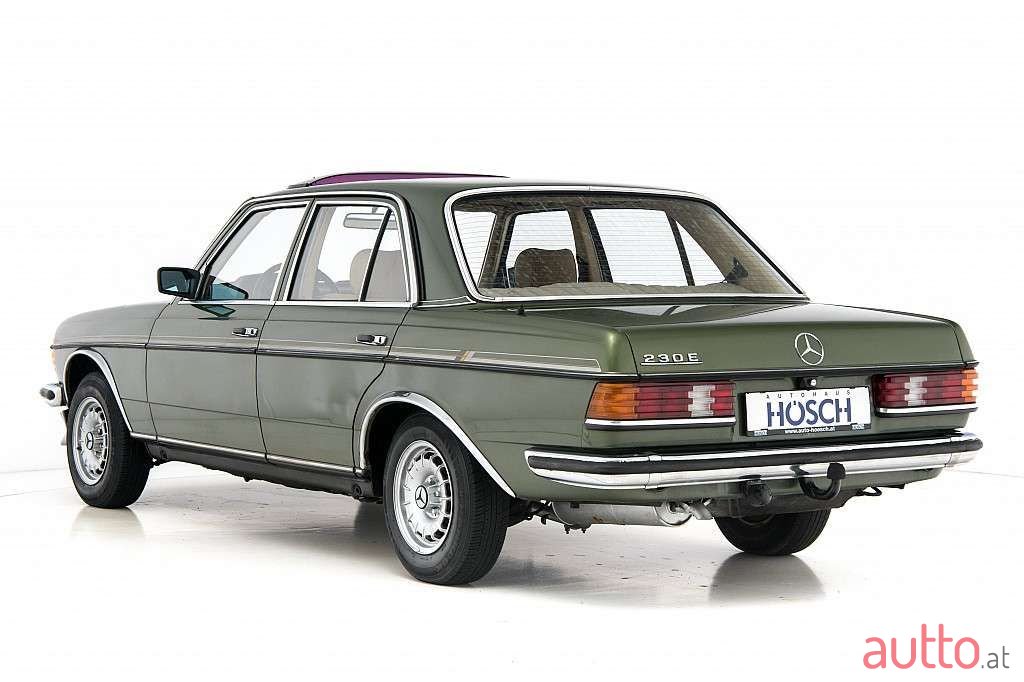 1983' Mercedes-Benz 230 E photo #3