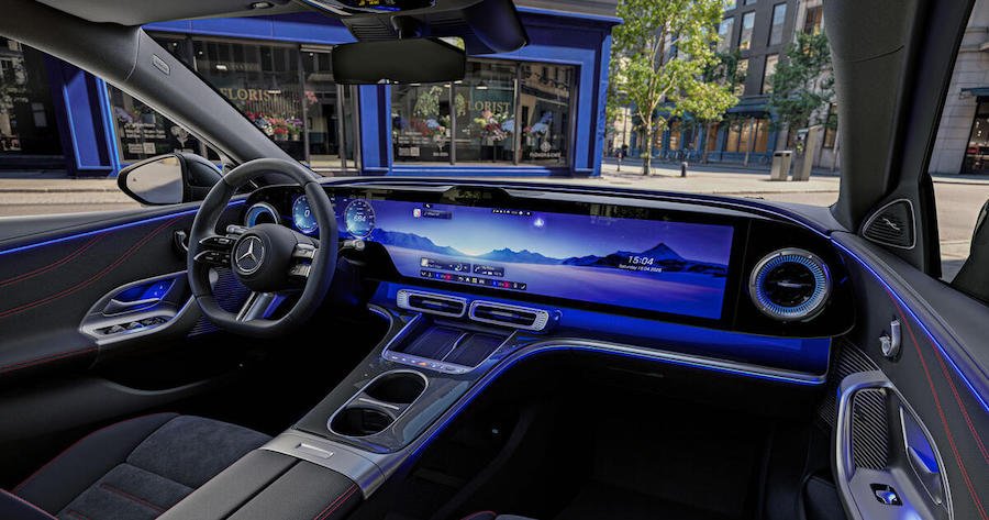Electric Mercedes C-Class Interior Revealed—And It’s Nothing Like the BMW i3
