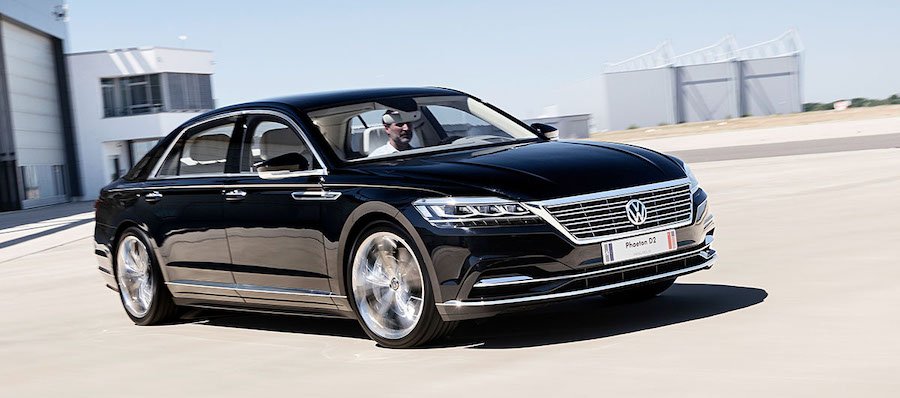 Aborted Second-Gen Volkswagen Phaeton Revealed Years After Being Canceled
