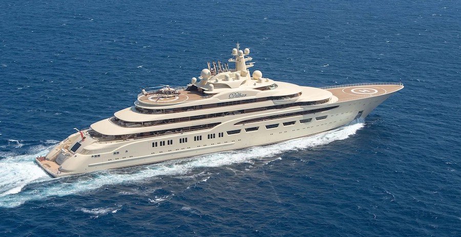 Billionaire Sues Government for Seizing His Megayacht: $600M Dilbar Is "Home"
