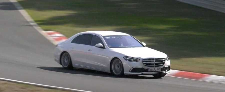 2021 Mercedes S-Class Looks Classy With No Camo At The Nurburgring