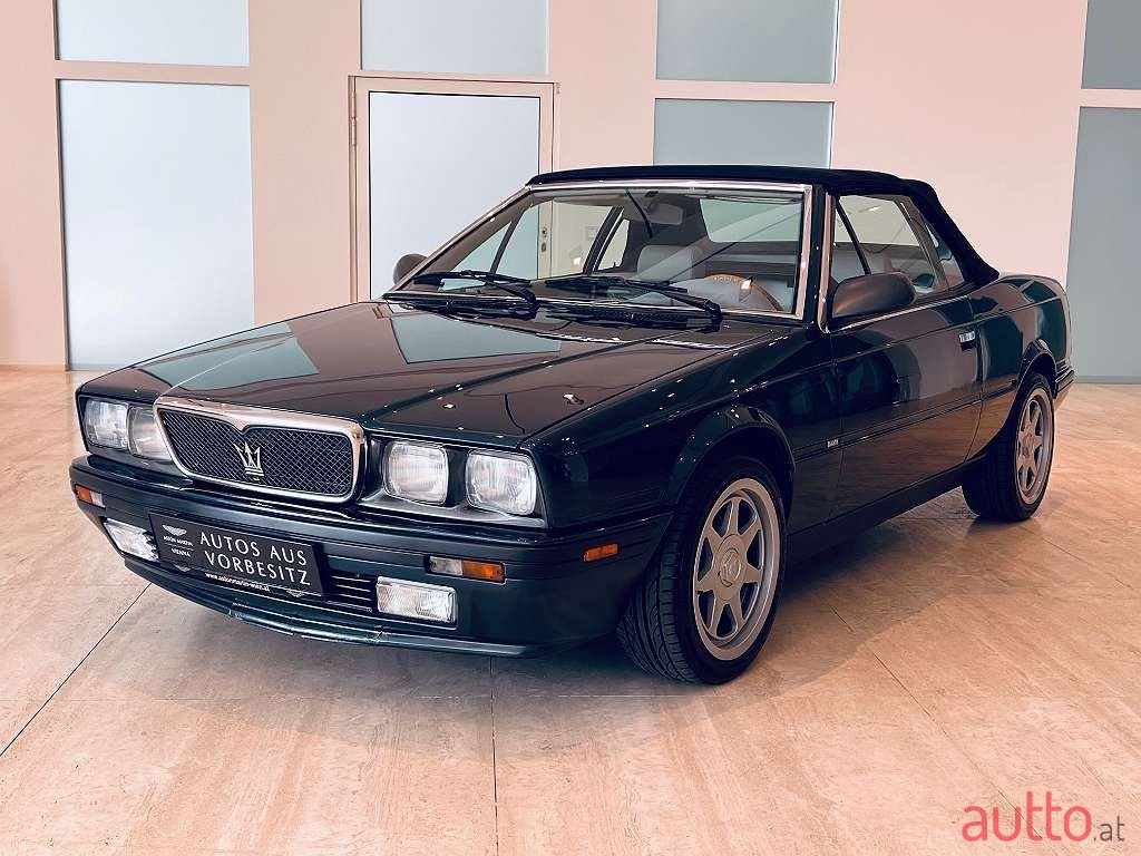 1991' Maserati BiTurbo Spider. photo #1