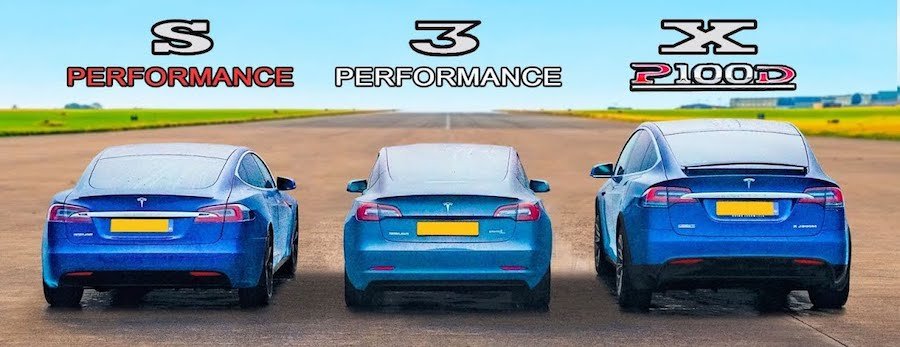 Tesla Drag Race: Which Is The Fastest Between Model S, 3, And X?
