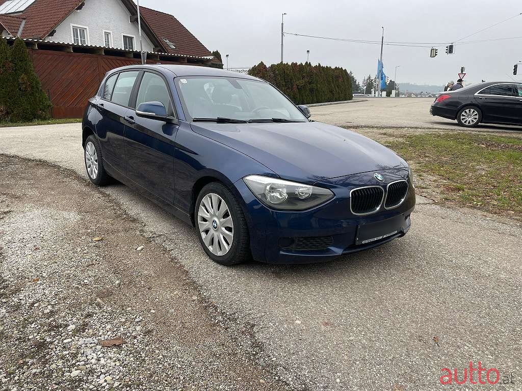 2012' BMW 1Er-Reihe photo #3